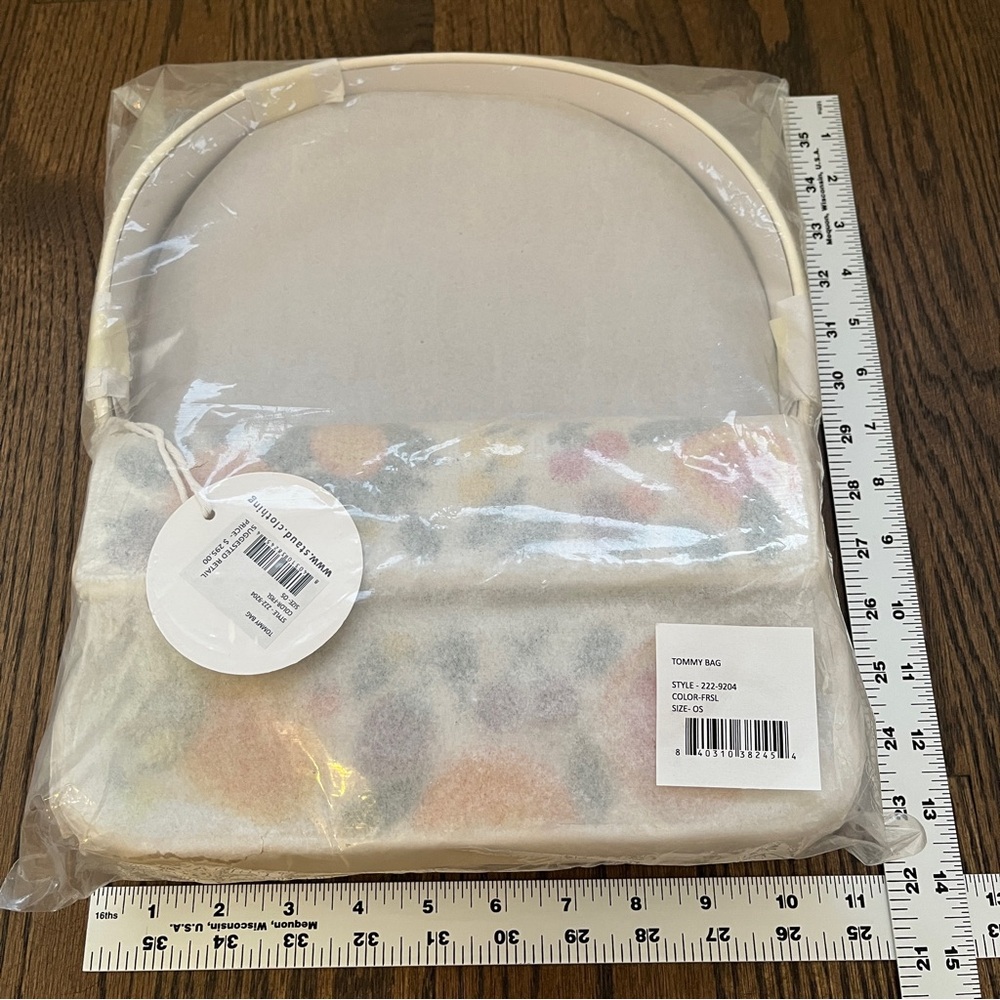 STAUD Tommy Beaded Bag Fruit Salad Purse NEW with Tags - Picture 15 of 16